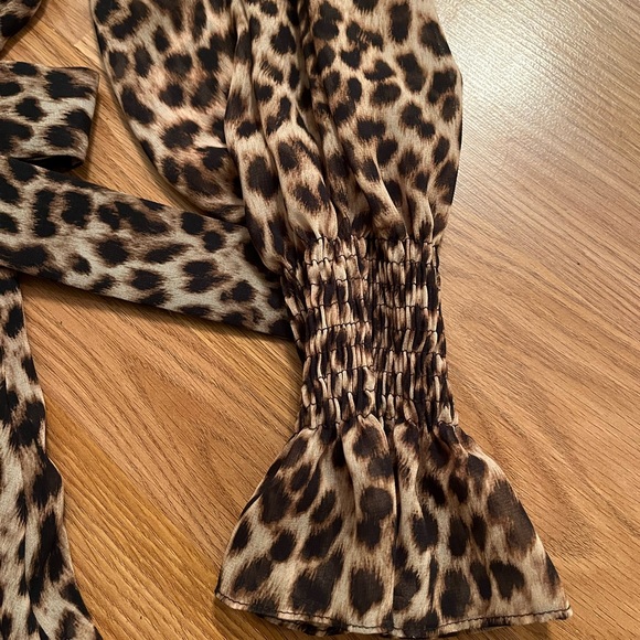 Zara Animal Print Dress - Picture 4 of 7